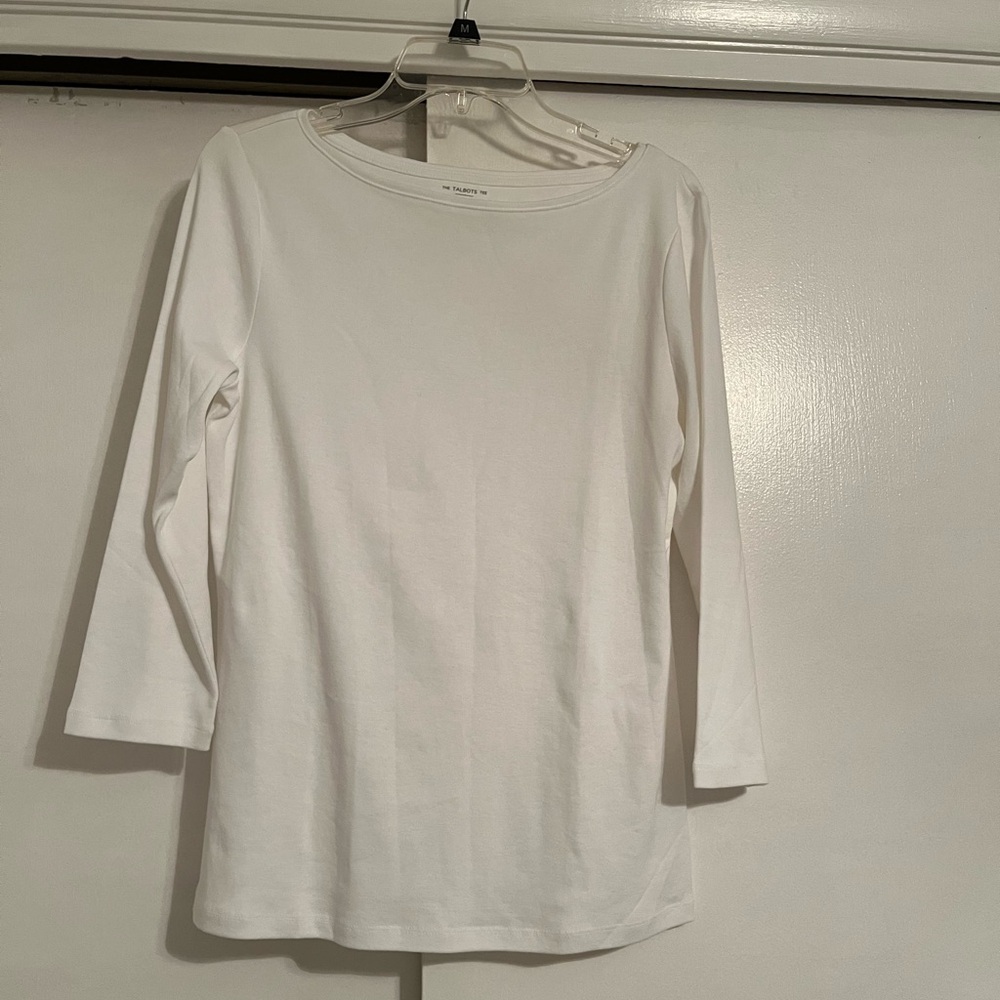 Talbots Classic White Tee
